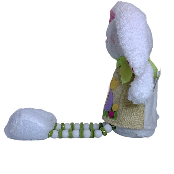 HomerBest Shelf Sitter Easter Bunny Home Decor Spring Rabbit Colorful Multicolor - Picture 7 of 16